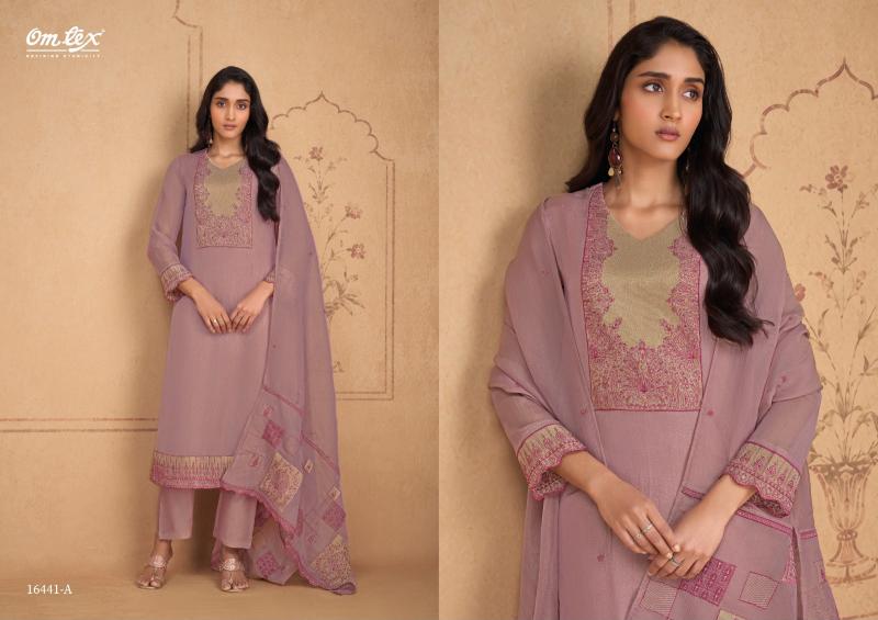 Omtex nicole jute dress material wholesale